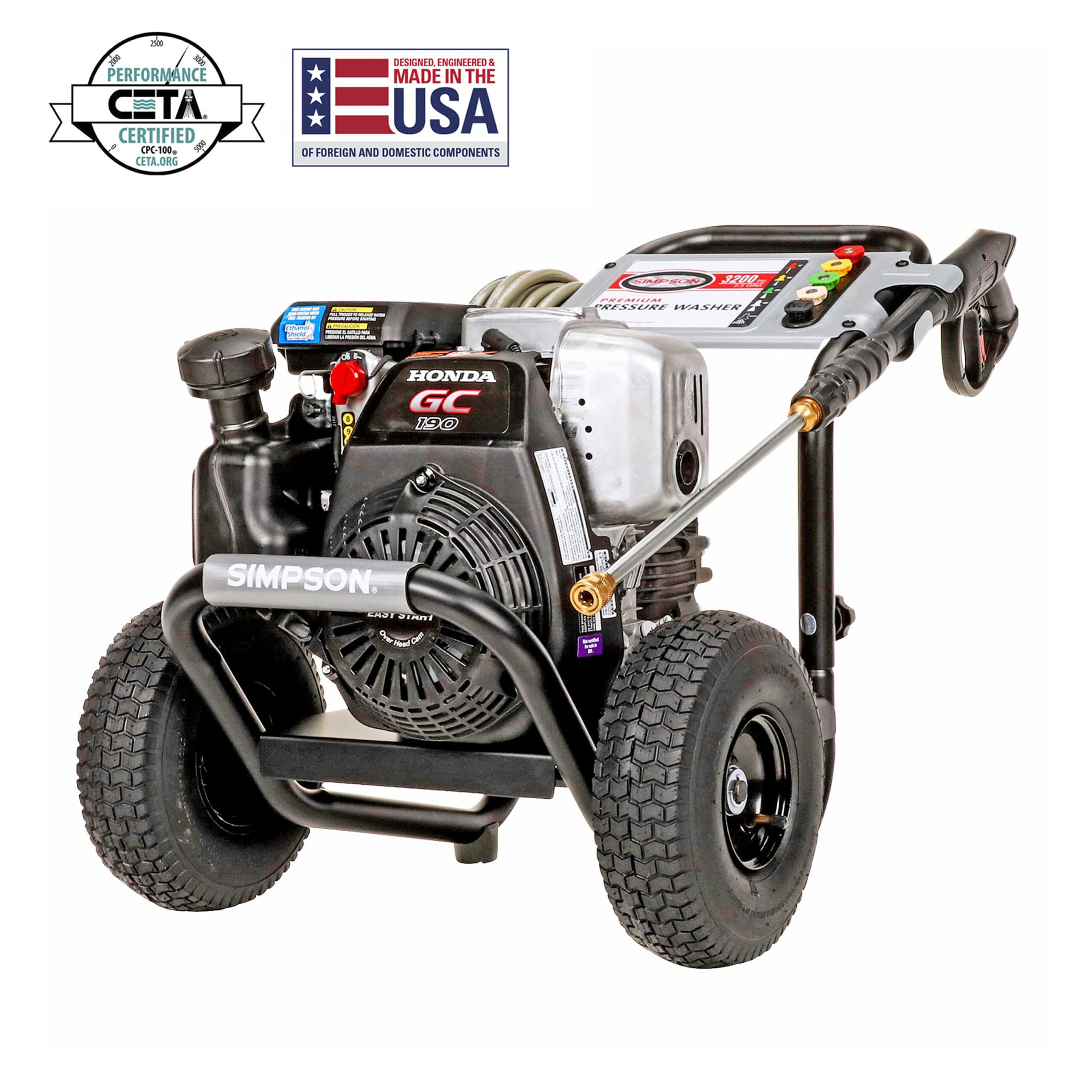 Simpson MegaShot MSH3125 pressure washer